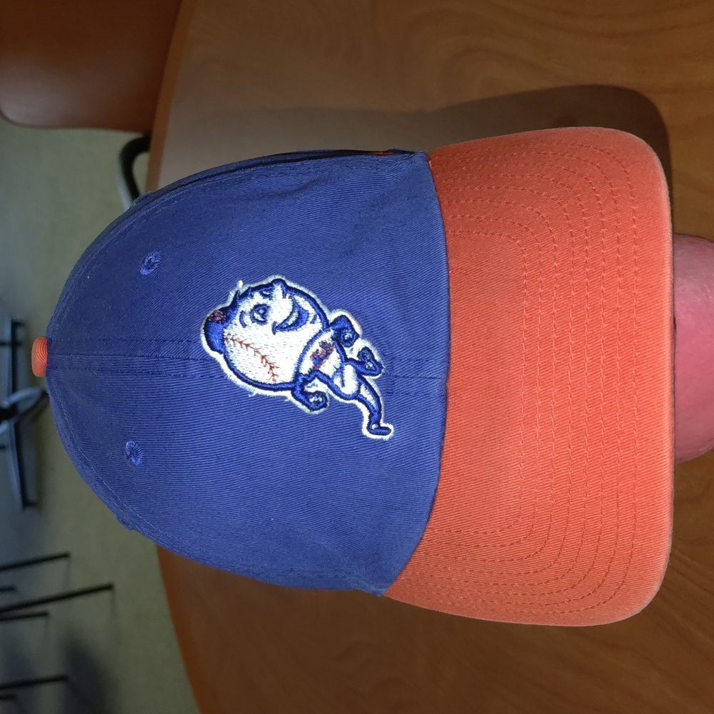 New York Mets 47 Brand Batting Practice Blue Clean Up Adjustable Hat OSFA